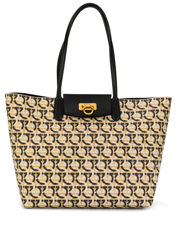 Salvatore Ferragamo GANCINI TOTE BAG MEDIUM