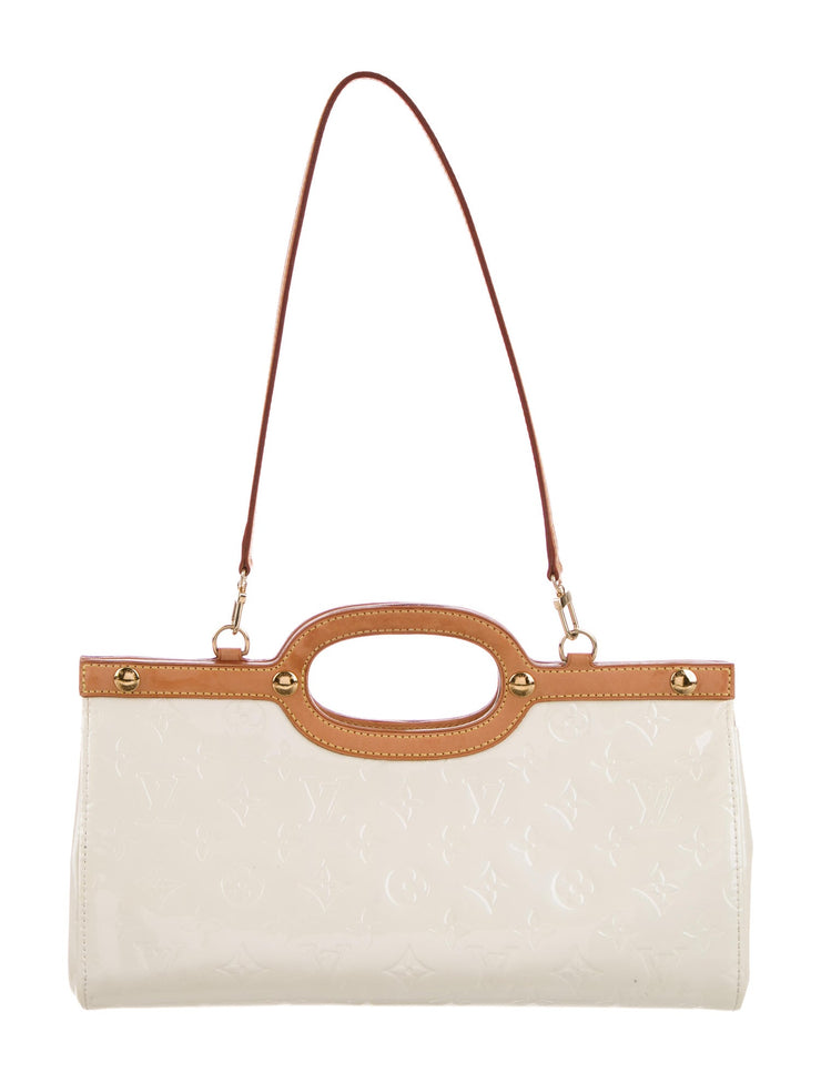 Louis Vuitton Vernis Roxbury Drive Pearl bag with strap – The Find