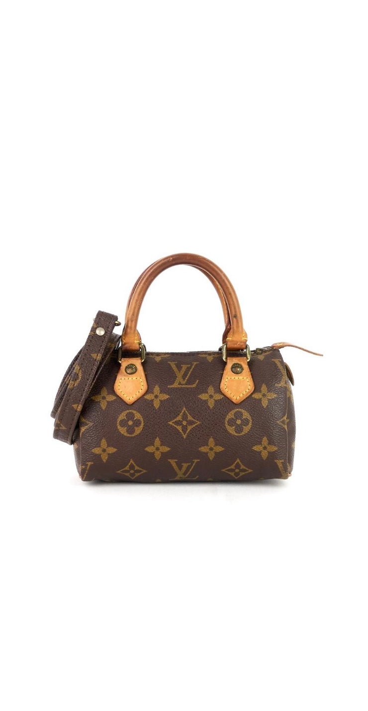Louis Vuitton Monogram Speedy mini crossbody bag