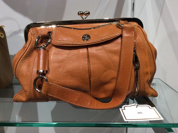 Celine Vintage Leather Handbag, Brown