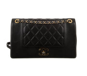 Chanel Mademoiselle 2017 Flap Handbag, Black