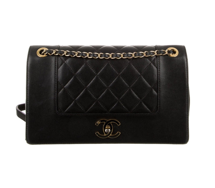Chanel Mademoiselle 2017 Flap Handbag, Black – The Find