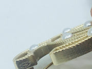 Chanel CC Gold Logo pearl swarovski crystal pin brooch